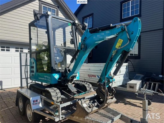 Airman AX19-7 Mini Excavator with 2 Buckets and 2021 BK M AX19-7 Mini Excavator with 2 Buckets and 2021 BK M 2020 2 image 18