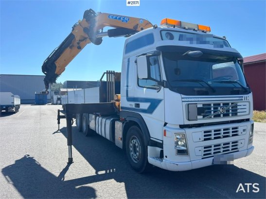Volvo FM480 crane truck w/,370.11/8S Effer crane WATCH V FM480 crane truck w/,370.11/8S Effer crane WATCH V 2008 2 Crane t...