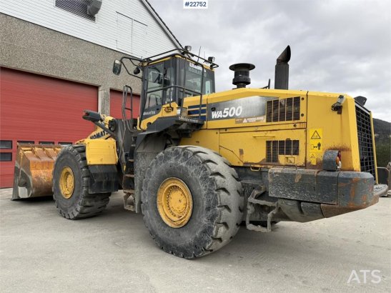 Komatsu WA500-7 wheel loader with a bucket 848 2013 2 Wheel Loaders image 48