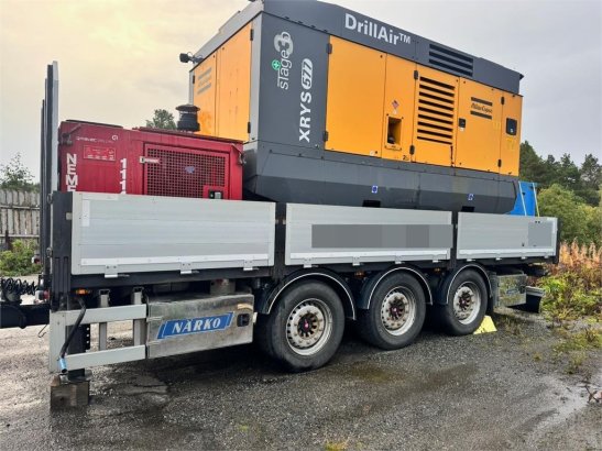 Närko Flatbed Trailer – Only 26,000 km! Närko Flatbed Trailer – Only 26,000 km! 2019 2 Flatbed open trailers image 3