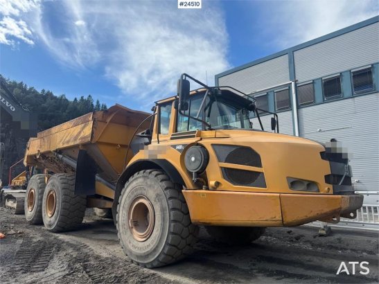 Volvo A40 FS Articulated Dumper – Black Plate A40 FS Articulated Dumper – Black Plate 2012 2 Dump Truck image 3