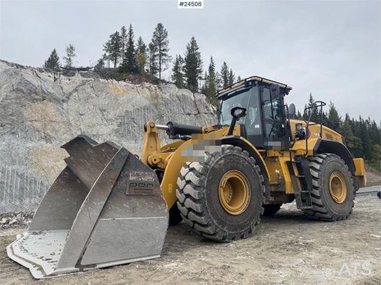 CAT 966 Wheel Loader – Bucket and Weighing System – 50 261 2025 2 Wheel Loaders image 3