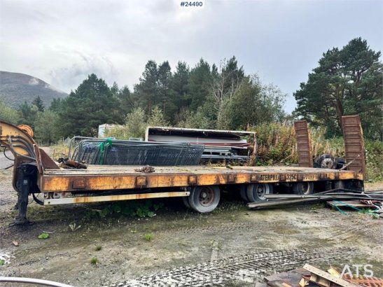 Damm 4-Axle Machinery Trailer with Hydraulic Ramps Damm 4-Axle Machinery Trailer with Hydraulic Ramps 2002 2 Lowloader tra...