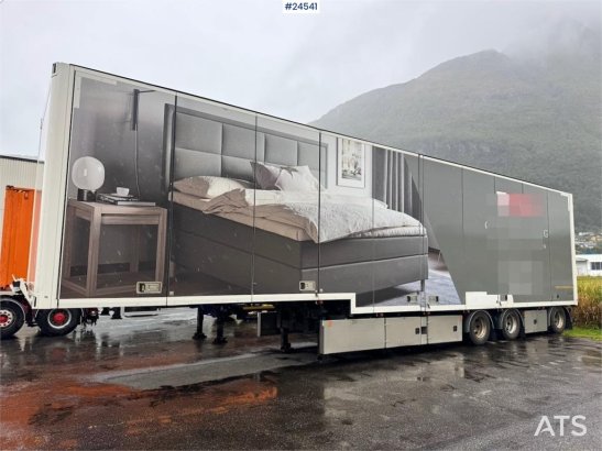 Ekeri Jumbo Semi-Trailer with Full Side Opening Ekeri Jumbo Semi-Trailer with Full Side Opening 2019 2 Box semi-trailers i...