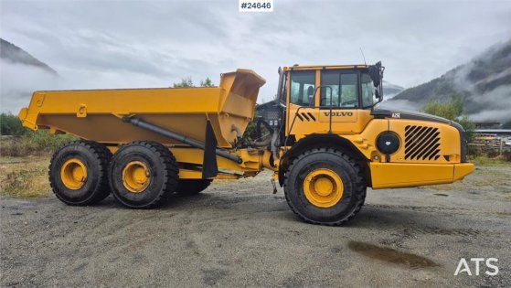 Volvo A25E Dumper with White Plates A25E Dumper with White Plates 2010 2 Dump Truck image 3