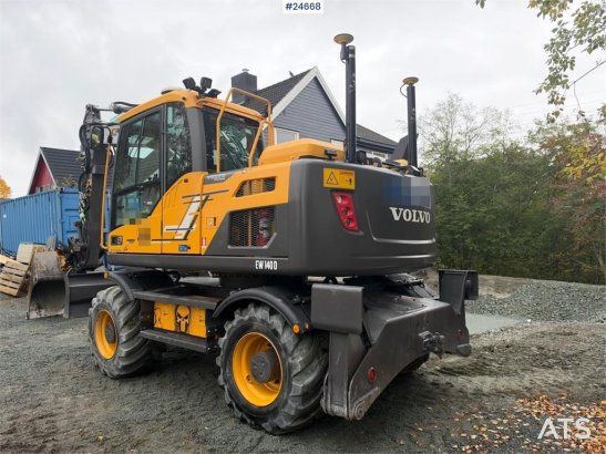 Volvo EW140D Wheeled Excavator with Rototilt, GPS and Gr 10079 2017 2 Wheeled Excavators image 3