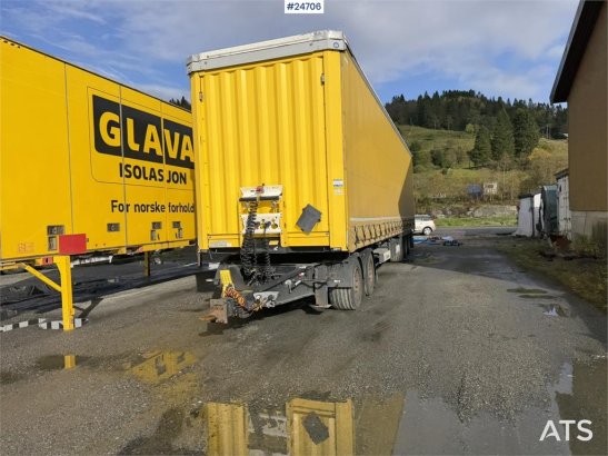Krone 3-axle curtain-sided trailer with 2-axle Krone dol 3-axle curtain-sided trailer with 2-axle Krone dol 2021 2 image 3