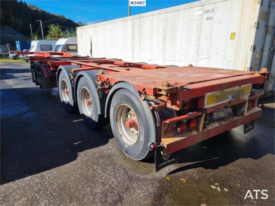 HFR 3 akslet Container Chassis with Thermo King Unit HFR 3 akslet Container Chassis with Thermo King Unit 1999 2 image 3