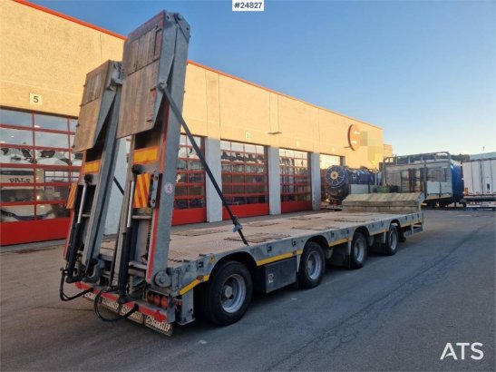 Ozmen Damper 4-Axle Low Loader with Hydraulic Load Ozmen Damper 4-Axle Low Loader with Hydraulic Load 2022 2 Lowloader tra...