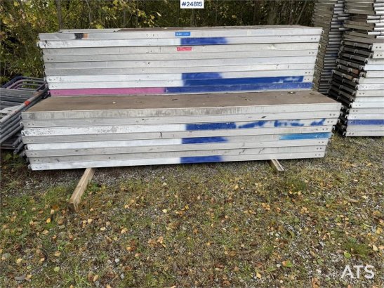 Plettac Assco Scaffolding with 88 frames, bracing, Plettac Assco Scaffolding with 88 frames, bracing, 2 image 3
