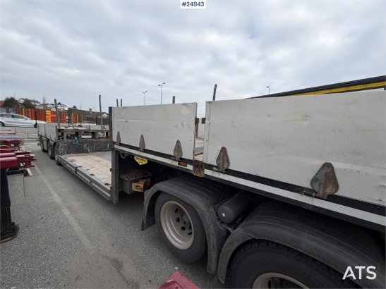 Broshuis 3 axle Low-loader semi-trailer with 2 extensions – Broshuis 3 axle Low-loader semi-trailer with 2 extensions – 20...