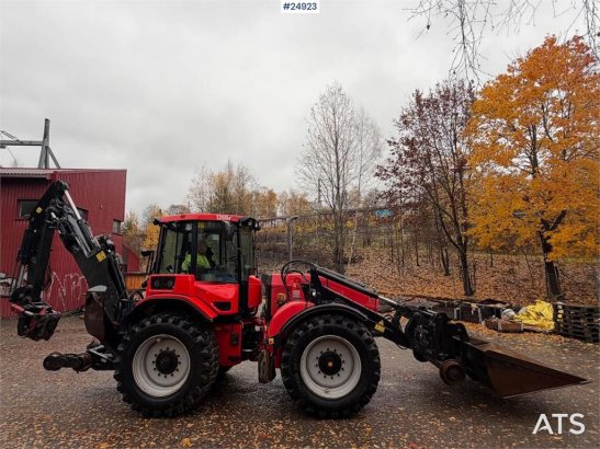 Huddig 1260B Tractor – Front bucket, grading bucket, tilt Huddig 1260B Tractor – Front bucket, grading bucket, tilt 2009 2...