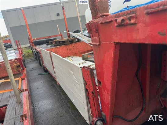 Vang DC 111 Ts 3 axle well trailer VANG DC 111 Ts 3 axle well trailer 1997 2 Lowloader semi-trailers image 4