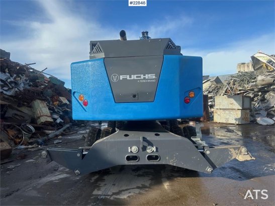 Fuchs MHL 320 S5 Material handler with grab. WATCH VIDEO Fuchs MHL 320 S5 Material handler with grab. WATCH VIDEO 2025 2 W...