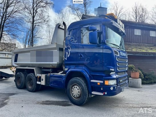 Scania R730 6x4 tipper truck with 2010 Maur triple traile R730 6x4 tipper truck with 2010 Maur triple traile 2017 2 Tipper...