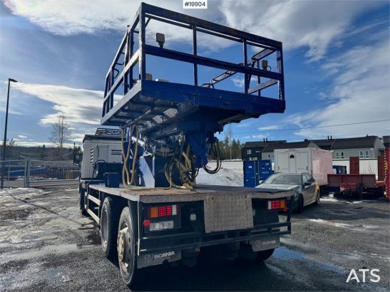 Scania P114 Lift truck w/ Compressor and 8 meter Lift. P114 Lift truck w/ Compressor and 8 meter Lift. 1997 2 image 19