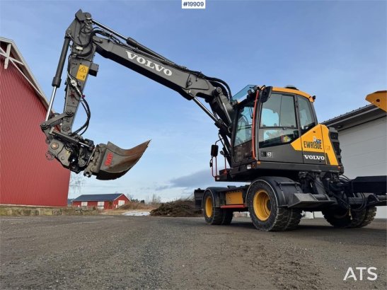 Volvo EWR130 Wheel Excavator w/ Rototilt and 2 buckets. EWR130 Wheel Excavator w/ Rototilt and 2 buckets. 2024 2 Crawler E...
