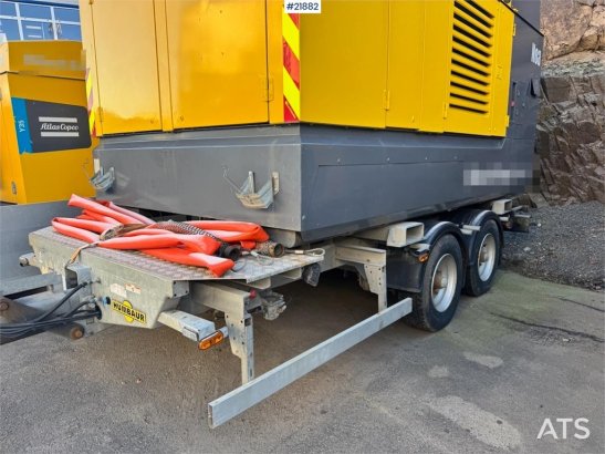 Atlas Copco Y35 Air Compressor on Humbaur chassis. Y35 Air Compressor on Humbaur chassis. 2018 2 Compressors image 19