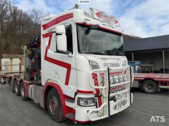 Scania R500 8x4 combination vehicle with a 71 t/m Fassi c R500 8x4 combination vehicle with a 71 t/m Fassi c 2020 2 Crane ...