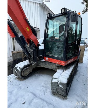 Kubota KX080-4a Crawler Excavator with Engcon tilt and gr KX080-4a Crawler Excavator with Engcon tilt and gr 2018 2 Crawle...