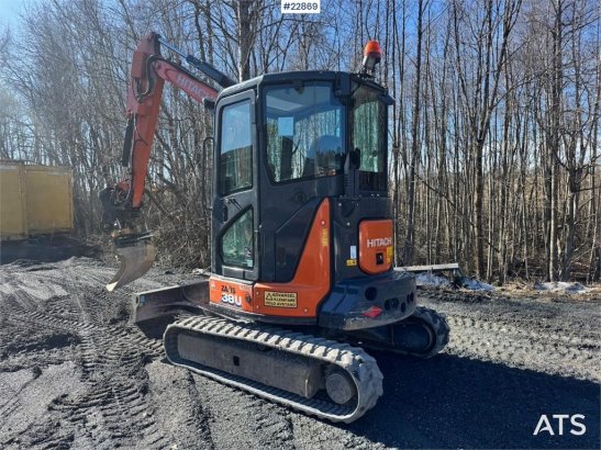 Hitachi ZX38U-6 Mini Excavator – Rototilt – 3 Buckets – Hy ZX38U-6 Mini Excavator – Rototilt – 3 Buckets – Hy 2019 2 image 19