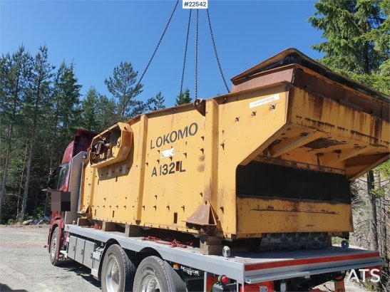 Lokomo A 132 L sikt med fjærer og ramme LOKOMO A 132 L sikt med fjærer og ramme 2 image 12