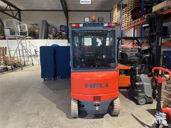 Heli CPD25 electric counterbalanced forklift. 4.7 meter Heli CPD25 electric counterbalanced forklift. 4.7 meter 2021 2 For...