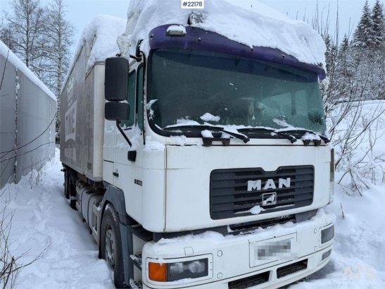 MAN 26.414 chassis med 2 vekselflak – girkasse skiftet 26.414 chassis med 2 vekselflak – girkasse skiftet 2000 2 image 94