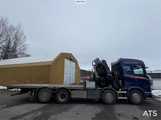 Scania R580 8x2 crane truck – 80 t/m Fassi crane with jib R580 8x2 crane truck – 80 t/m Fassi crane with jib 2016 2 Crane ...