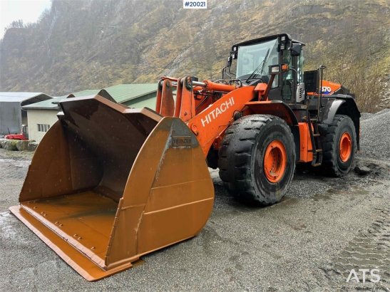 Hitachi zw370-6 Wheel loader w/ scale, printer and bucket 10071 2019 2 Wheel Loaders image 31