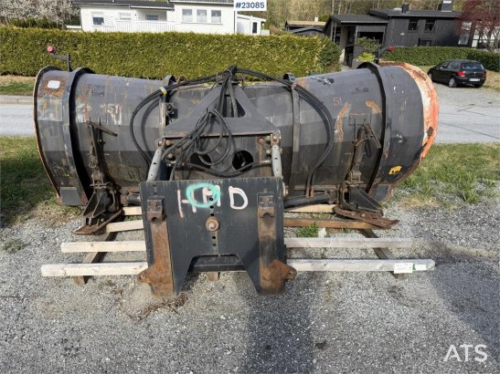 Tellefsdal SD 3300 snøplog - solid industriplog - hydraulisk Tellefsdal SD 3300 snøplog - solid industriplog - hydraulisk ...