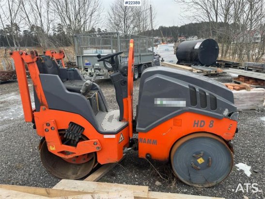 Hamm HD 8 VV roller HD 8 VV roller 2008 2 image 49