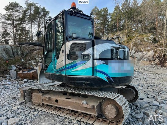 Hitachi zx85us-6 excavator w/ digging bucket, hydraulic sa zx85us-6 excavator w/ digging bucket, hydraulic sa 2019 2 Crawl...