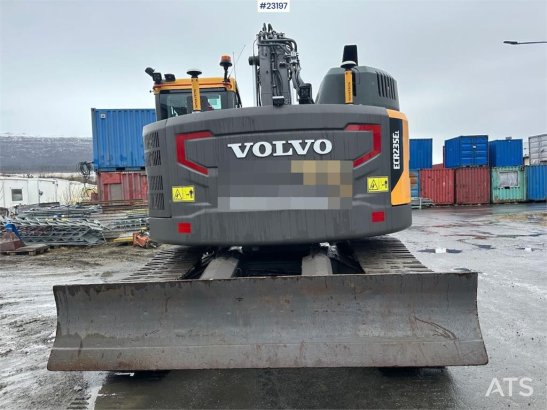 Volvo ECR235EL crawler excavator w/ sanding tray, rototi ECR235EL crawler excavator w/ sanding tray, rototi 2017 2 Crawler...