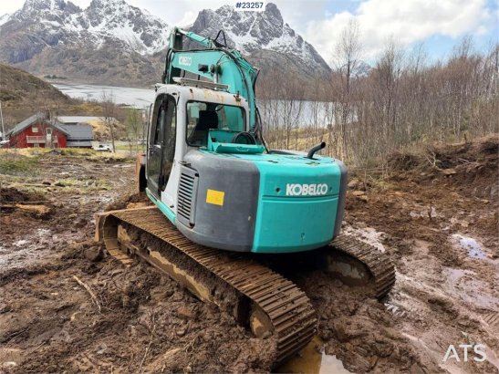 Kobelco SK135 SRLC-1E excavator w/ 3 buckets, Jib, new ste SK135 SRLC-1E excavator w/ 3 buckets, Jib, new ste 2002 2 Crawl...