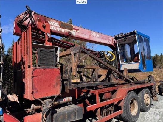 Scania R112 Truck with Crane and Saw R112 Truck with Crane and Saw 1985 2 Crane trucks image 4