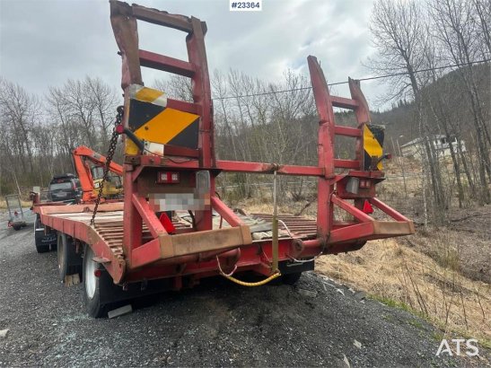 Nor-Slep 3 axle machine trailer Nor-Slep 3 axle machine trailer 1998 2 Lowloader trailers image 4