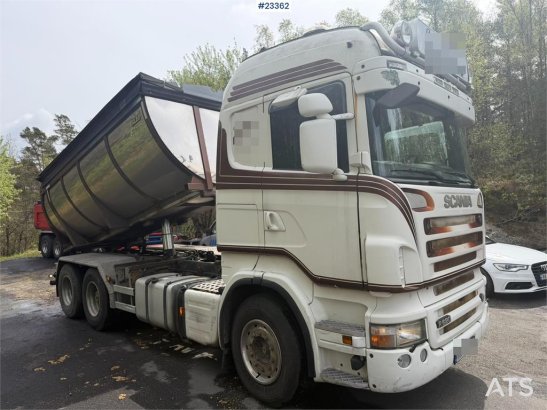 Scania R620 6x2 asphalt truck with a manual tarp and tipp R620 6x2 asphalt truck with a manual tarp and tipp 2008 2 Tipper...