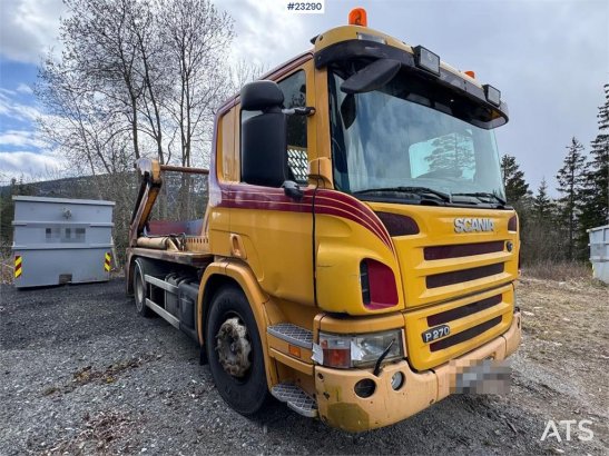 Scania P270 4x2 Skip Loader Truck - Repair object P270 4x2 Skip Loader Truck - Repair object 2005 2 image 4