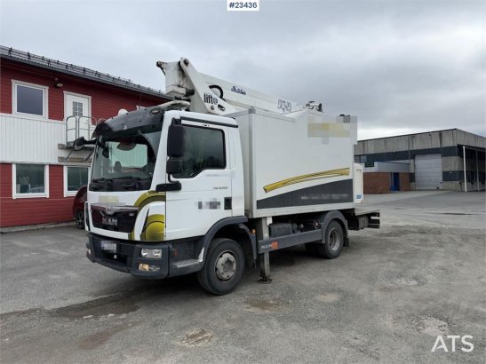 MAN TGL 8.220 4x2 lift truck w/ 2016 Safi SCJ 18 lift, TGL 8.220 4x2 lift truck w/ 2016 Safi SCJ 18 lift, 2017 2 image 4