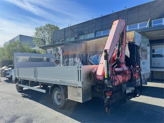 Mitsubishi Fuso Canter Flatbed Truck with Rear-Mounted Crane Fuso Canter Flatbed Truck with Rear-Mounted Crane 2010 2 image 4