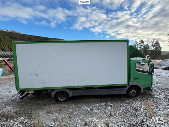 Mercedes-Benz Atego 815 4x2 box truck. Repair object. Atego 815 4x2 box truck. Repair object. 1999 2 image 124