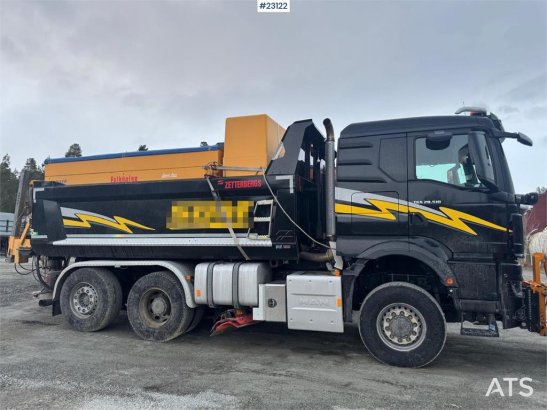 MAN TGS 28.510 4x4+2 snow plow tipper truck – underbod TGS 28.510 4x4+2 snow plow tipper truck – underbod 2022 2 Tipper tr...