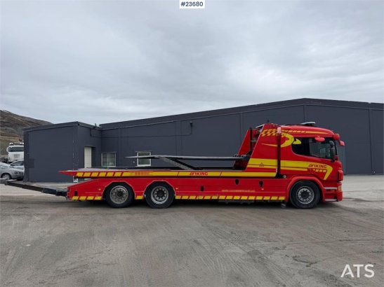 Scania P320 6x2 tow truck w/ Falkum body, double deck, gl 3213 2017 2 image 4