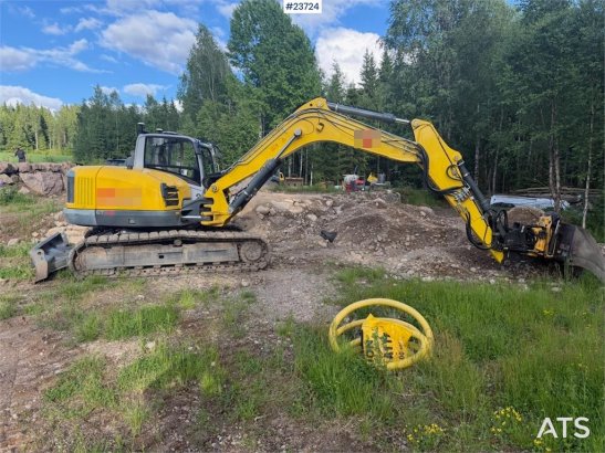Wacker Neuson ET145 Excavator with Tiltrotator and Digging Bucke ET145 Excavator with Tiltrotator and Digging Bucke 2019 2...