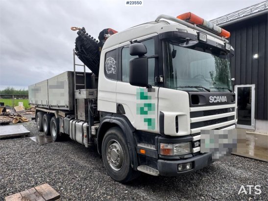 Scania P124 Tridem Hooklift & Crane Truck – Hooklift Cont P124 Tridem Hooklift & Crane Truck – Hooklift Cont 2004 2 Crane ...