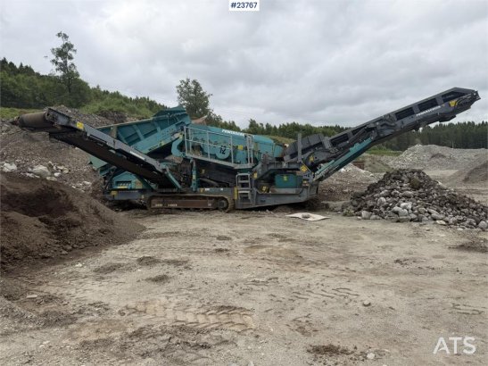 Powerscreen Warrior 1400X screening plant Warrior 1400X screening plant 2014 2 image 4