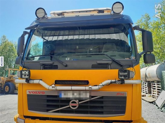 Volvo Fh540 8x4 plow rigged hook truck w/ 22T hook, two 3294 2012 2 image 4