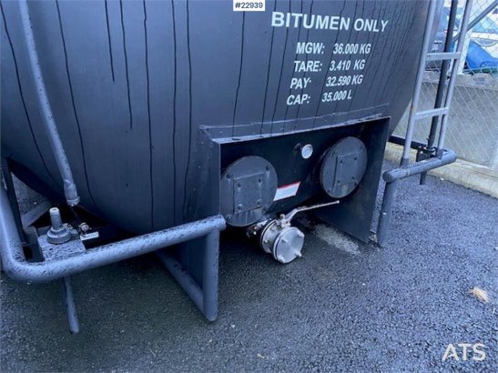 Fahrzeugbau GMBH Bitumen tank 35 000 liter kapasit Fahrzeugbau GMBH Bitumen tank 35 000 liter kapasit 2007 2 image 4