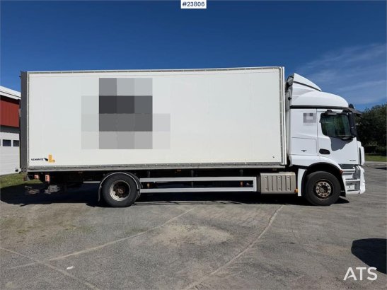 Mercedes-Benz Actros 1835L 4x2 box truck w/ ADR rigged, new clut Actros 1835L 4x2 box truck w/ ADR rigged, new clut 2014 2...